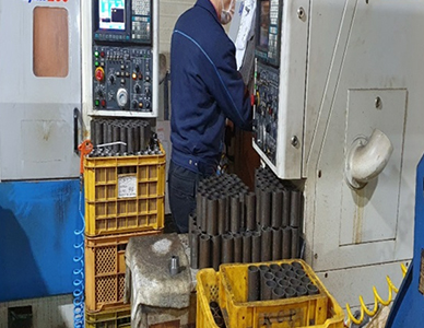 CNC lathe processing